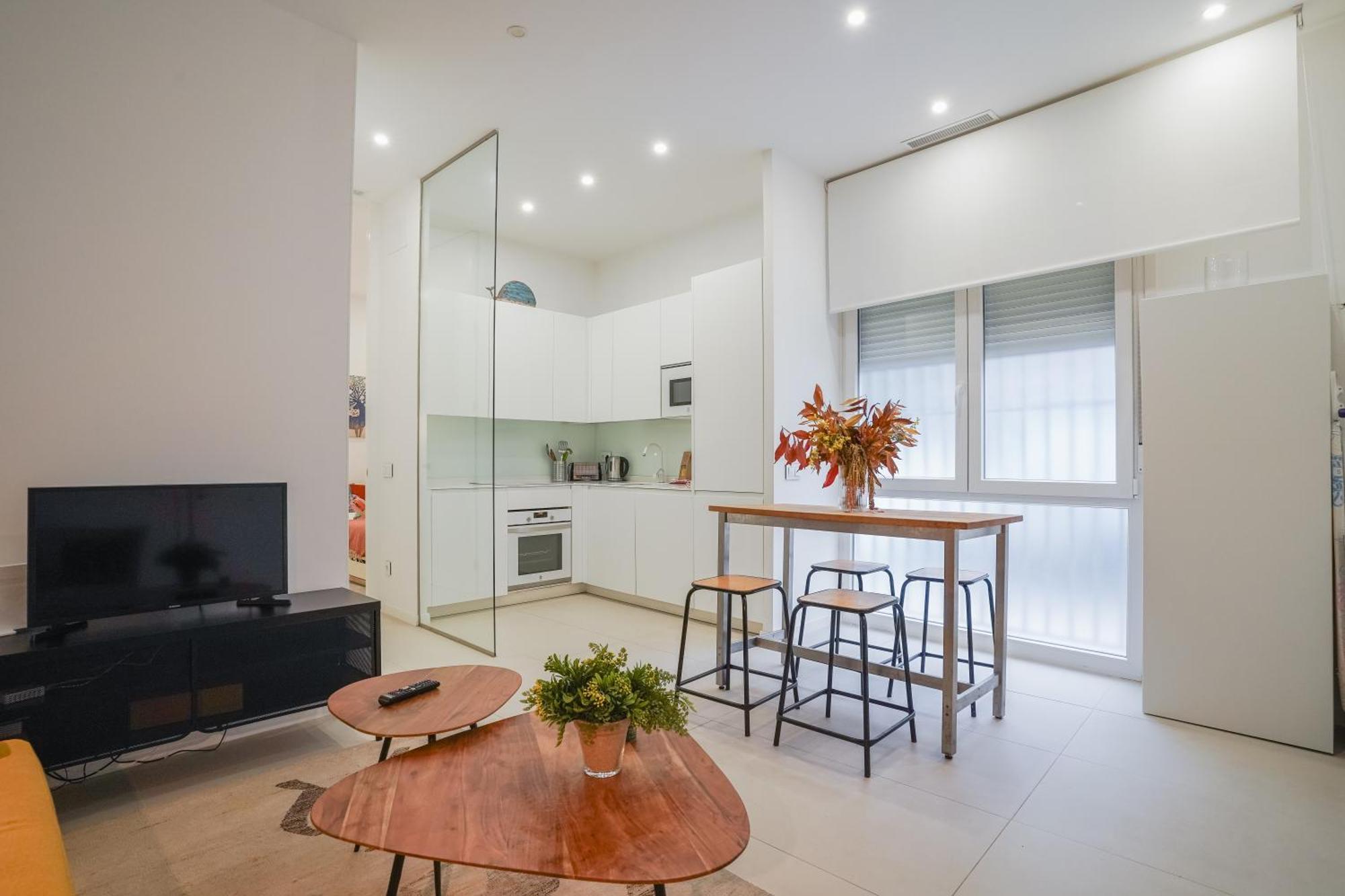 Modern Apartment-1Bedroom 1Bath-Prosperidad Madrid Exterior foto